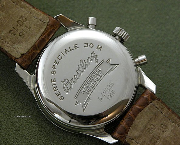 Breitling STAINLESS STEEL NAVITIMER PREMIER SERIE SPECIALE WATCHES 2