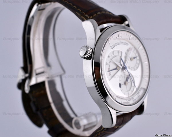 replica Jaeger-LeCoultre Master Geographic SS Silver Dial 38MM WATCHES 1 