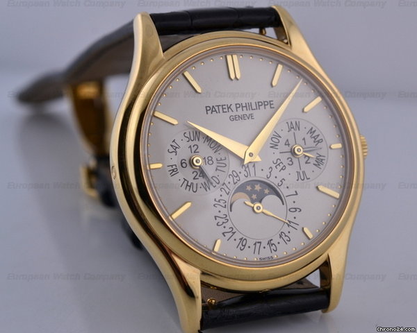 Patek Philippe Perpetual Calendar 18K Yellow Gold 37.2MM WATCHES 2