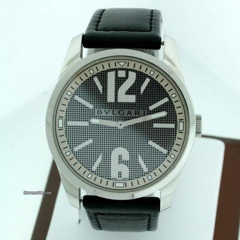 Bulgari Solotempo Mens ST 42 S Pre-owned WATCHES 2