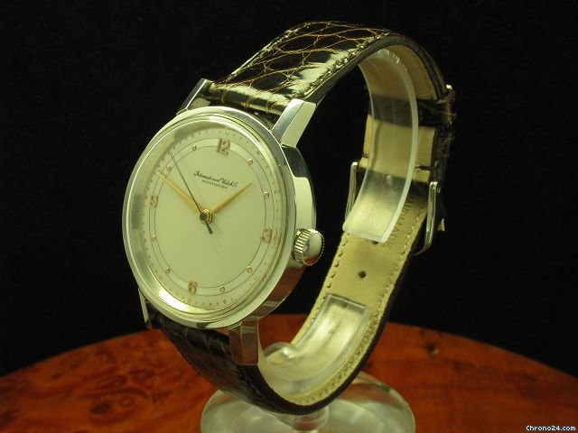 IWC Schaffhausen Edelstahl Handaufzug Herrenuhr Kaliber 89 Von 1964 Wie Nos WATCHES 2