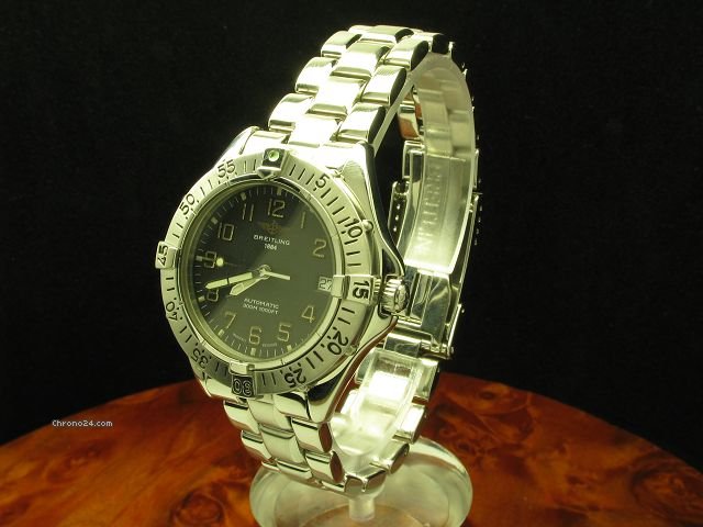 Breitling Colt Automatic Edelstahl Herrenuhr Mit Datum Ref. 17035 WATCHES 2