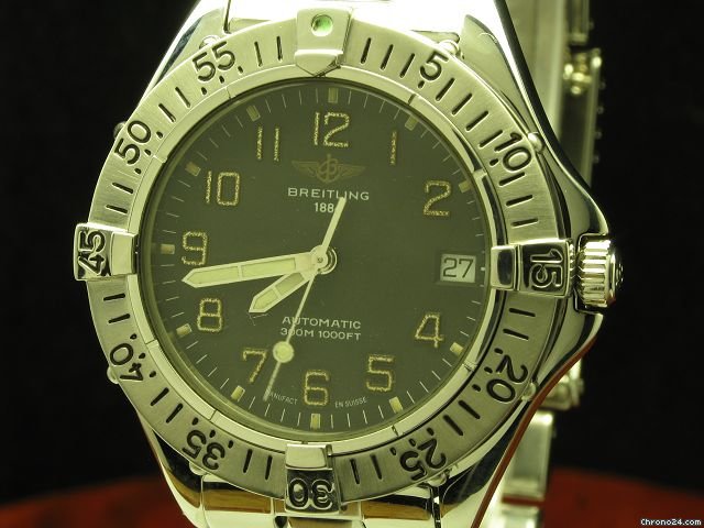 replica Breitling Colt Automatic Edelstahl Herrenuhr Mit Datum Ref. 17035 WATCHES 1