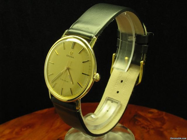 Omega Geneve 18kt 750 Gold Handaufzug Herrenuhr / Kaliber 501 WATCHES 2