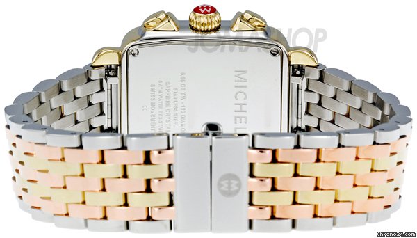 replica Michele Michelle Deco Day Mother of Pearl Dial Diamond Bezel Ladies Watch MWW06P000077 WATCHES 1