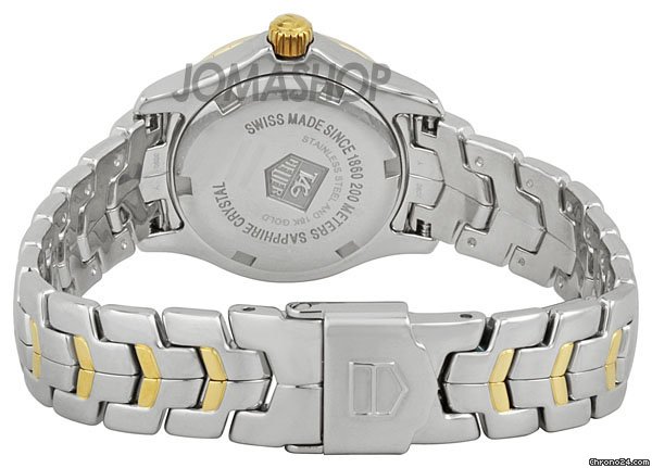 replica TAG Heuer Link Diamond 18kt Yellow Gold and Steel Ladies Watch WJF1354.BB0581 WATCHES 1