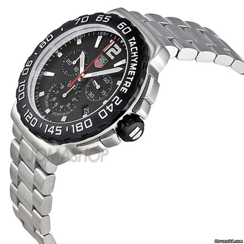 TAG Heuer Formula 1 Chronograph Black Dial Stainless Steel Mens Watch CAU1110.BA0858 WATCHES 2