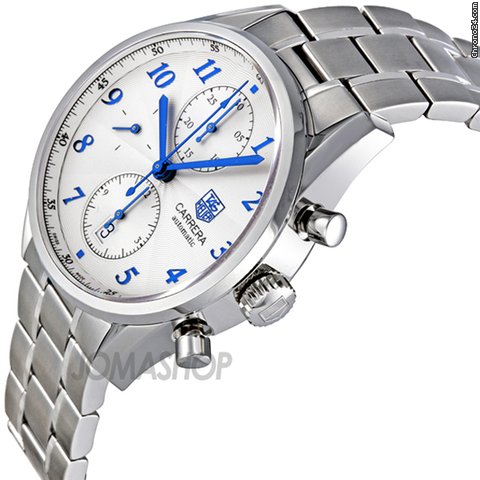 TAG Heuer Carrera Heritage Chronograph Silver Dial Automatic Mens Watch CAS2111.BA0730 WATCHES 2
