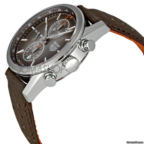 TAG Heuer Carrera 300 SLR Brown Dial Chronograph Mens Watch CAR2112FC6267 WATCHES 2