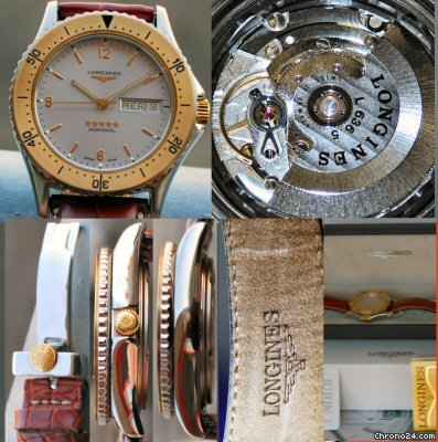 replica Longines Admiral Autom. Nuovo Garanzia Conc. Ufficiale WATCHES 1