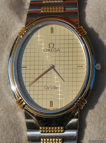 replica Omega De Ville Tennis Collection Del 1984 Acciaio Oro WATCHES 1