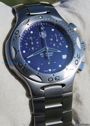 TAG Heuer Crono Kirium Professional Sub 200 Metri Nuovo WATCHES 2
