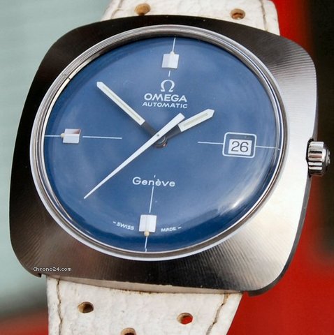 Omega Geneve Automatic Acciaio In Cassa Grande Nuovo WATCHES 2