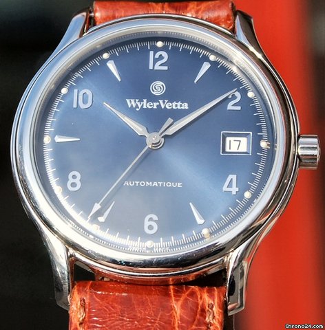 replica Wyler Vetta Automatique Blu Date Acciao Nuovo '99 Circa WATCHES 1 