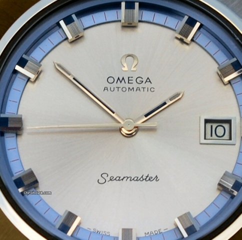 Omega Seamaster Automatico Del 1970 Pl. Oro Nuovo WATCHES 2