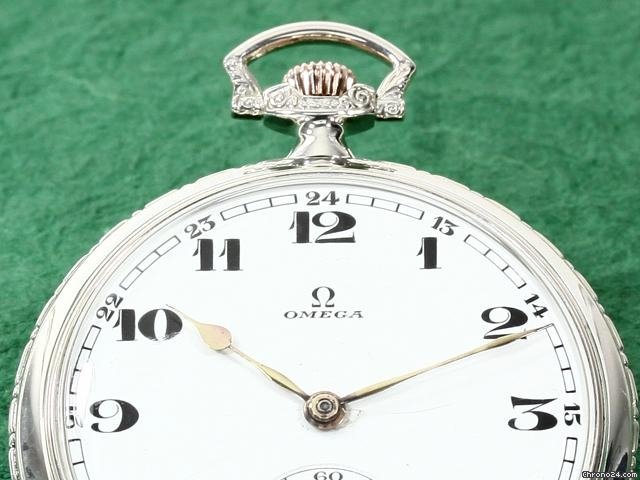 Omega Taschenuhr Silber Handaufzug WATCHES 2