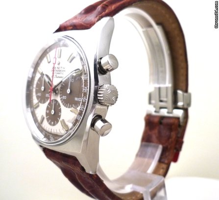 Zenith EL PRIMERO CHRONOGRAPH WITH RARE DIAL BROWN COUNTERS, MADE I WATCHES 2
