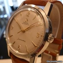 Omega vintage auto stainless steel seamaster 1958 cal 471 WATCHES 2