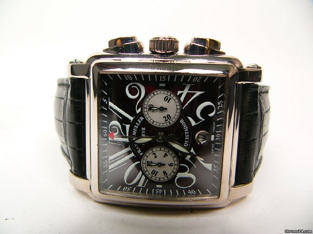 Franck Muller Conquistador Corteq Chronograph white gold Mod. 10000CC WATCHES 2