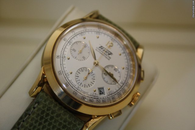 replica Tissot CHRONOGRAPH HERITAGE 150TH ANNIVERSARY LTD 18KT GOLD WATCHES 1