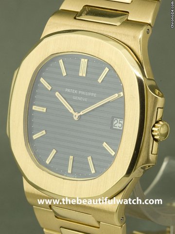 Patek Philippe NAUTILUS JUMBO GOLD 18K WATCHES 2
