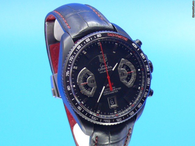 TAG Heuer GRAND CARRERA CHRONOGRAPH SCHWARZ HERREN AUTOMATIK WATCHES 2