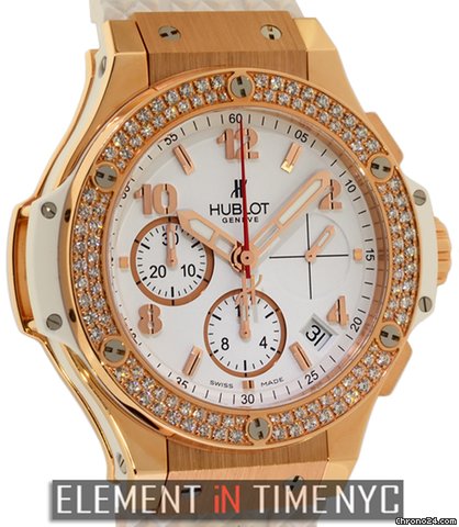 Hublot Big Bang Gold White 41mm 18k Rose Gold 341.PE.2010.RW.1104 WATCHES 2