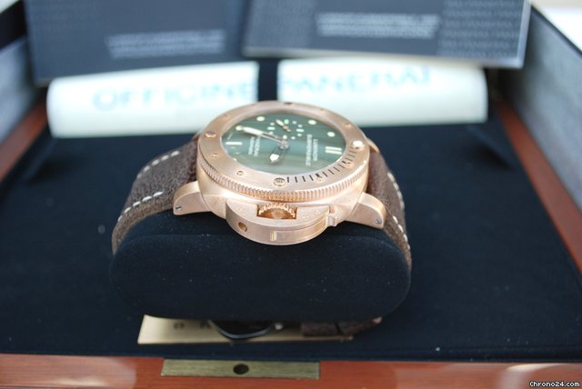 Panerai PAM382 LUMINOR 1950 SUBMERSIBLE 3 DAYS BRONZO WATCHES 2