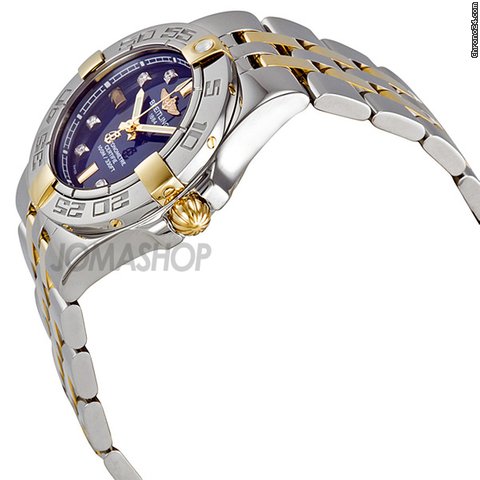 Breitling Galactic 30 18kt Yellow Gold and Steel Ladies Watch B71340L2-C815TT WATCHES 2