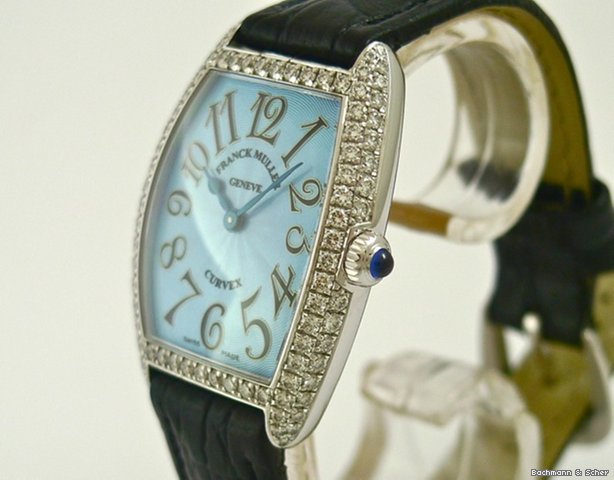 Franck Muller Curvex Lady Diamond Set, Ref. 1751QZ D WATCHES 2
