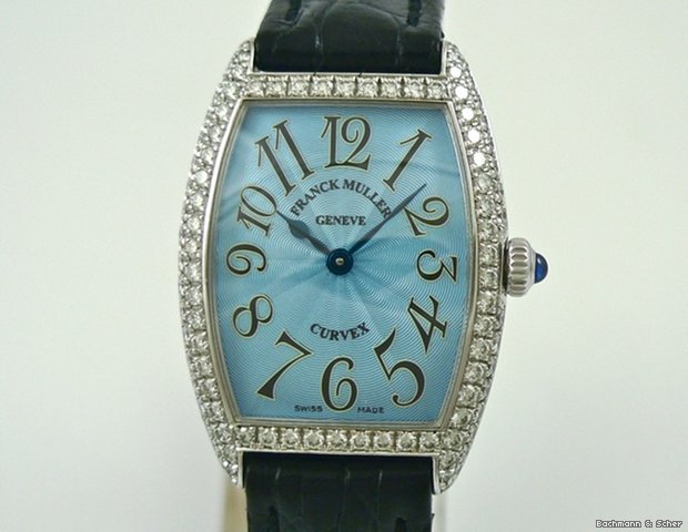 replica Franck Muller Curvex Lady Diamond Set, Ref. 1751QZ D WATCHES 1