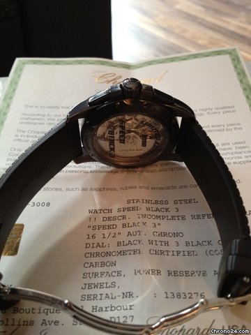 Chopard Mille Miglia Gran Turismo XL Chron " SPEED BLACK 3" WATCHES 2