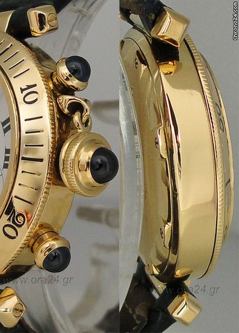 Cartier Pasha de Cartier Chronoreflex 35mm 18k Gold WATCHES 2