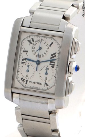 Cartier Tank Francaise Chronoflex WATCHES 2
