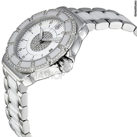 TAG Heuer F1 White Dial Steel and Ceramic Ladies Watch WAH121D.BA0861 WATCHES 2