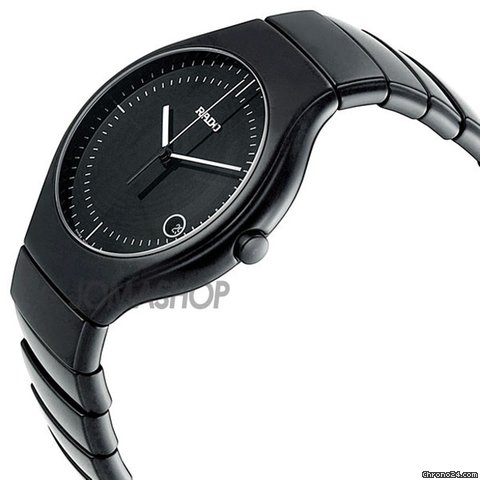 Rado True Black Dial Black Ceramic Mens Watch R27816152 WATCHES 2