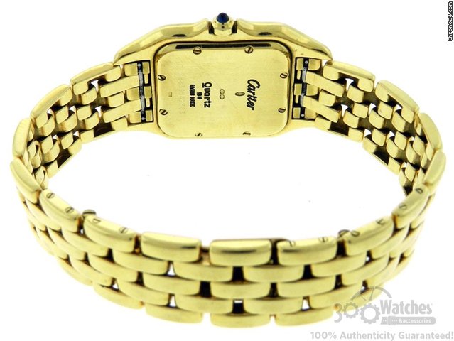 replica Cartier Panthere 18K Gold Quartz Date Watch WATCHES 1