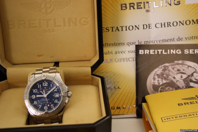 replica Breitling COLT AUTOMATIC GMT - full set WATCHES 1