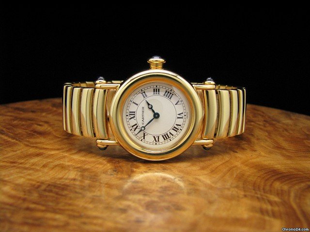 Cartier Diabolo Pm Damenuhr 18kt. Gelb Gold / Wie Neu WATCHES 2