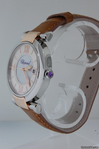 replica Chopard IMPERIALE 36MM LADIES STEEL & ROSE GOLD 388532-6001 WATCHES 1