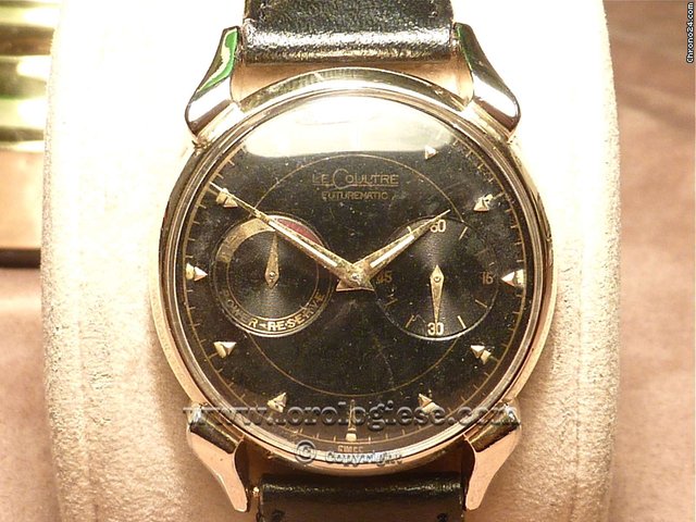 replica Jaeger-LeCoultre Futurmatic - Original, and Rare Black Dial WATCHES 1