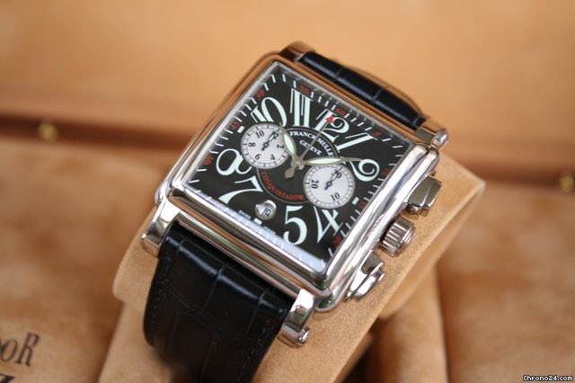 Franck Muller Conquistador Cortez Chrono whitegold WATCHES 2