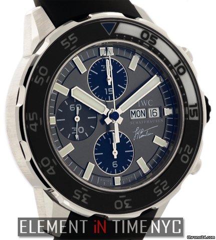 IWC Aquatimer Cousteau Chronograph Steel 45mm IW3767-06 NIB WATCHES 2
