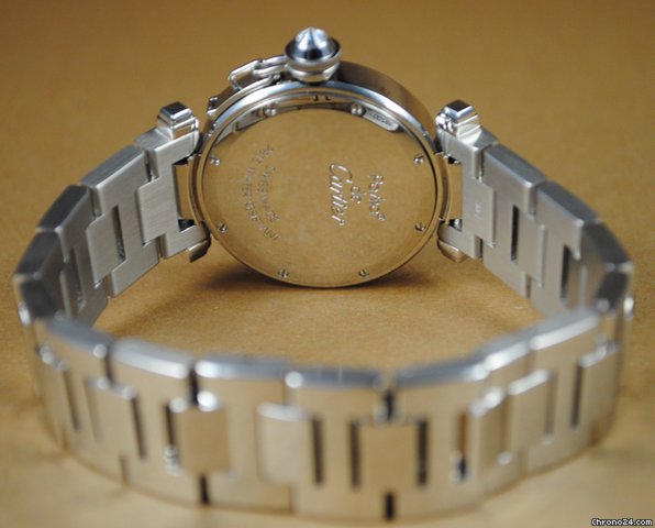 Cartier Pasha whitegold pave diamonds Wei gold WATCHES 2