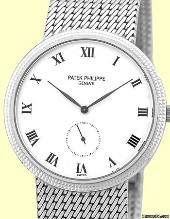 Patek Philippe Gent's 18K White Gold Ref # 3919 G Calatrava WATCHES 2