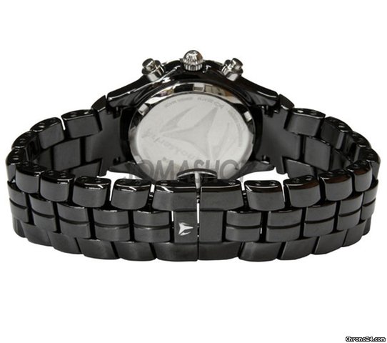Technomarine Ceramic Mini Chrono Black Ladies Watch TLCCB02C WATCHES 2