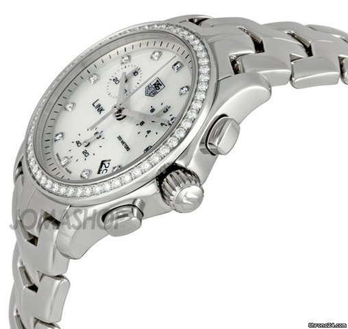 TAG Heuer Link Diamond Chronograph Ladies Watch CJF1314.BA0580 WATCHES 2