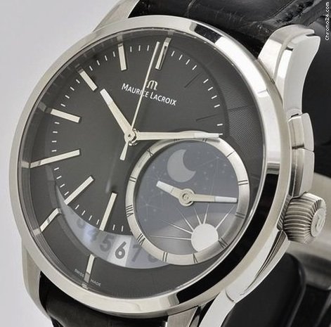 replica Maurice Lacroix "Pontos Decentrique GMT Day Night WATCHES 1