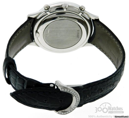 replica Audemars Piguet Rare Men's Platinum Mother of Pearl Baguette Diamond Watch WATCHES 1