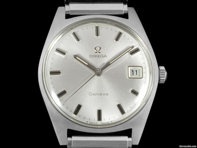 replica Omega 1969 OMEGA Vintage GENEVE Mens Dress Watch, Waterproof, Date WATCHES 1